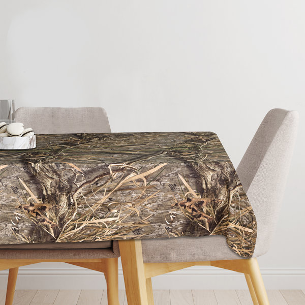 Mossy Oak Shadow Grass Habitat Camo Tablecloths For Outdoor Events And